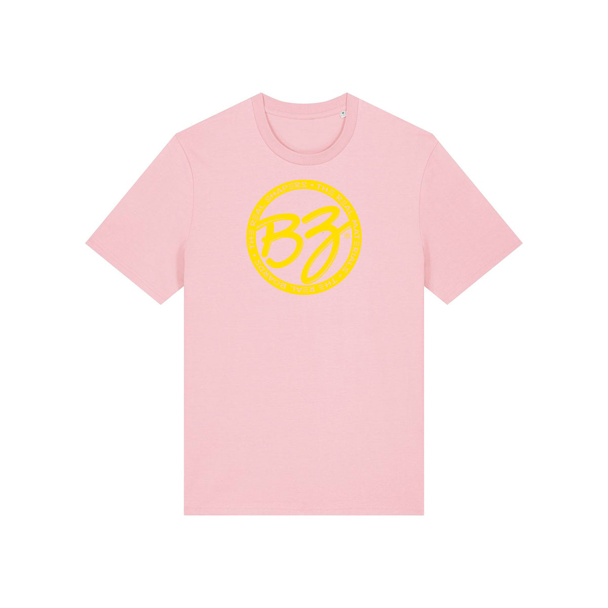 T-Shirt mit BZ-Logo – verblasstes Rosa
