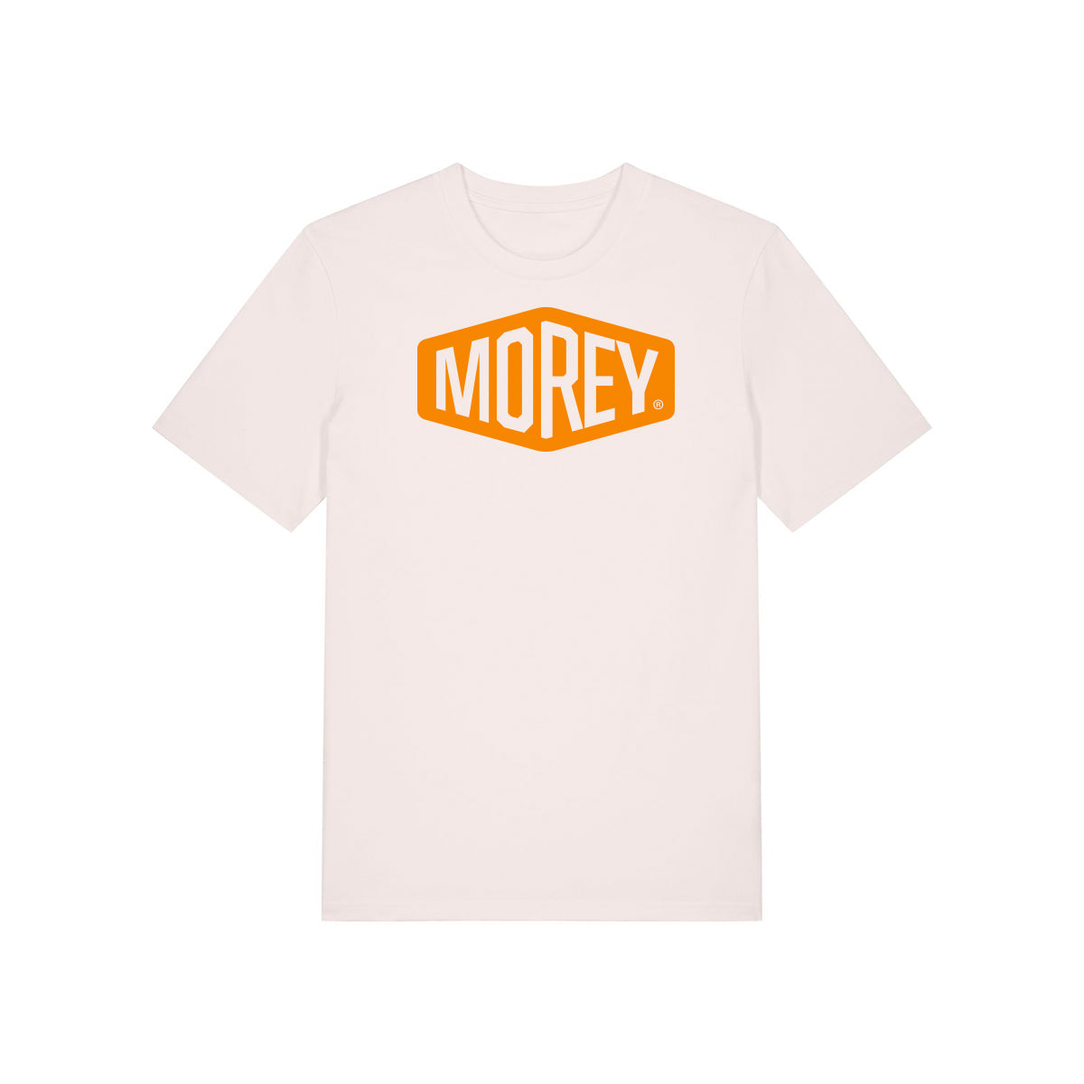 T-shirt Logo Morey - Blanc Vintage