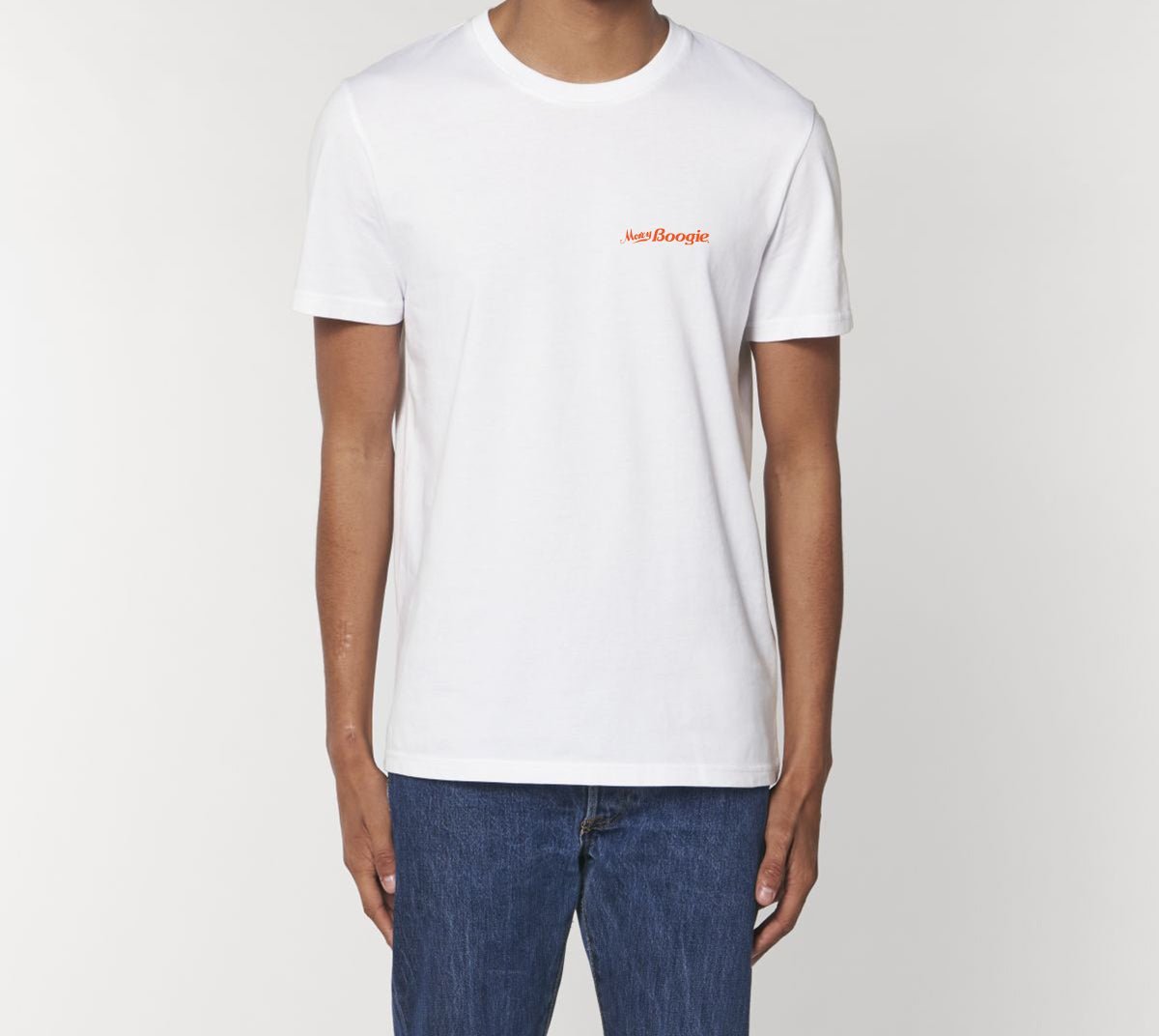 Morey Script T-Shirt - White - moreyboogie